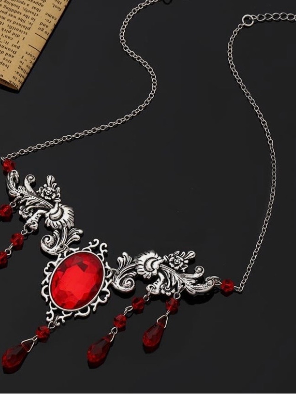 Halloween Vampire Necklace